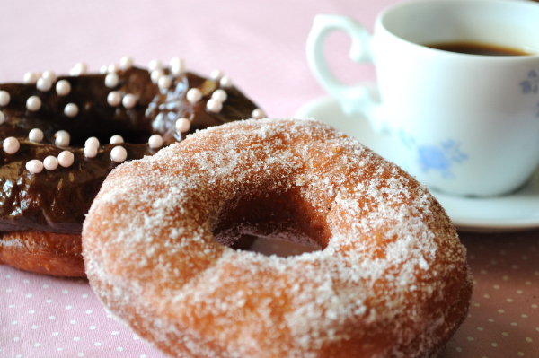 Donuts fritos e macios