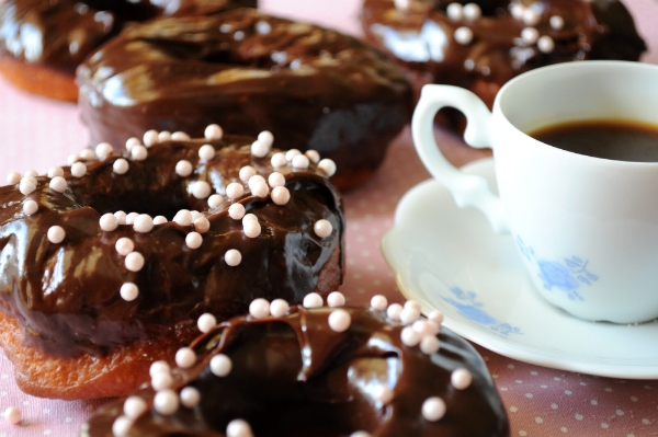 Donuts fritos e macios