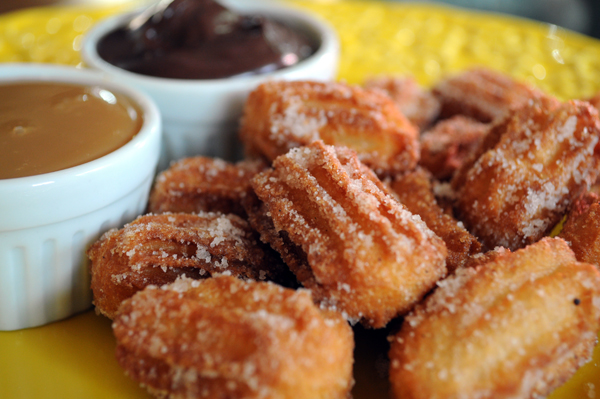 Mini fondue de churros