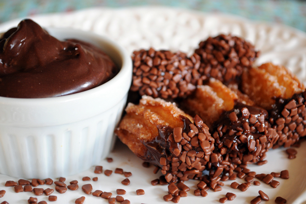 Mini fondue de churros