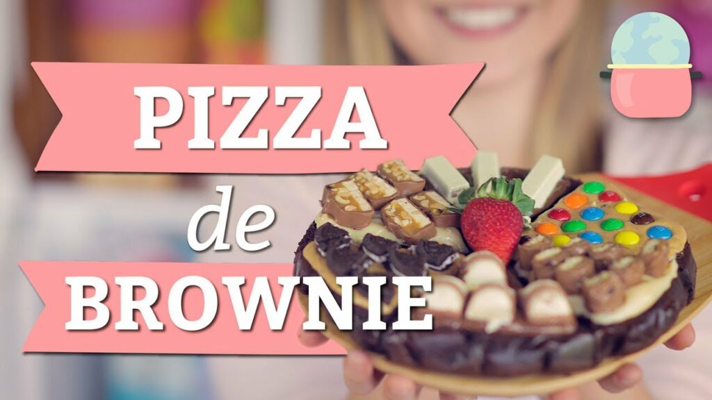 Pizza de Brownie